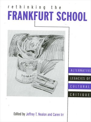 cover image of Rethinking the Frankfurt School